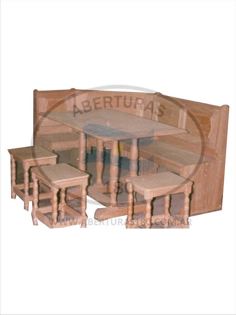 Mueble rinconero de cocina roble.